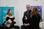 Mateo Rossi visitó la Feria de Educación y Empleo 2025 en 9 de Julio