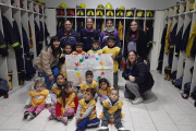 Niños y niñas del Jardín Manuelita visitaron el Cuartel de Bomberos