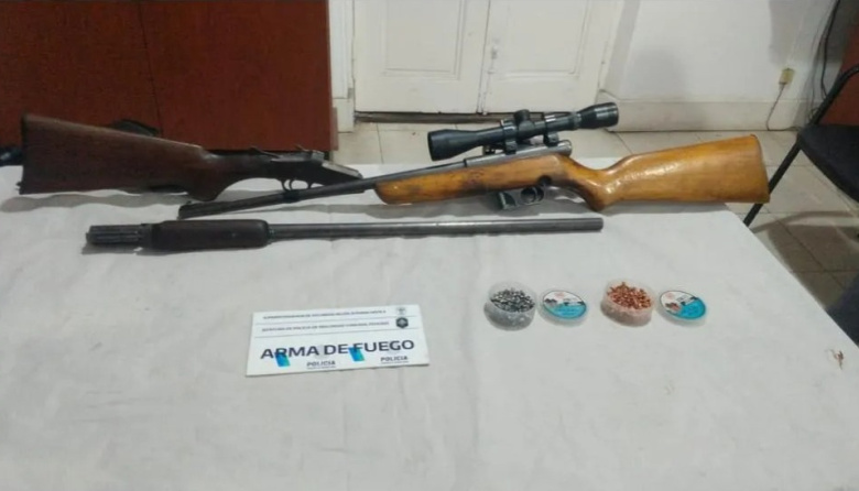Dos allanamientos en Pehuajó por violencia de género: secuestran una escopeta y una carabina
