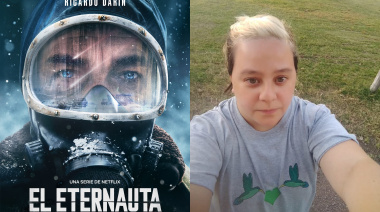 Cintia Ledesma, una pehuajense que integró el equipo de arte de “El Eternauta”