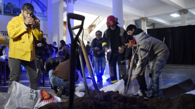 Emotiva recreación de “La noche de las palas” en el aniversario