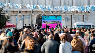 Una fiesta a pura música en el corazón de Pehuajó