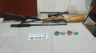Dos allanamientos en Pehuajó por violencia de género: secuestran una escopeta y una carabina