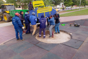 Se remodelaron los juegos infantiles del Parque San Martín