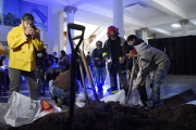 Emotiva recreación de “La noche de las palas” en el aniversario
